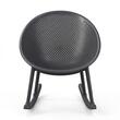 Balansoar pentru interior si exterior, din plastic, culoare antracit