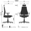 Scaun de birou ergonomic managerial ERMES 04