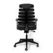 Scaun de birou ergonomic Salerno - negru