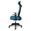 Scaun de birou ergonomic Udine - albastru