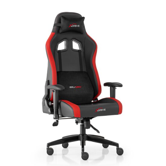 Scaun de birou gaming XDRIVE 15`LI Professional negru si rosu