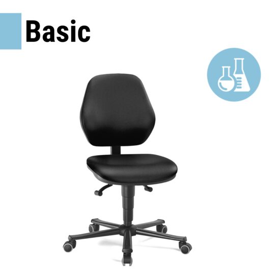 Scaun de lucru pentru laborator Basic